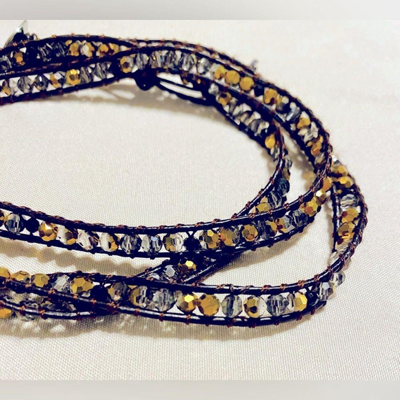 Victoria Emerson Gold Wrap Bracelet - Picture 4 of 6